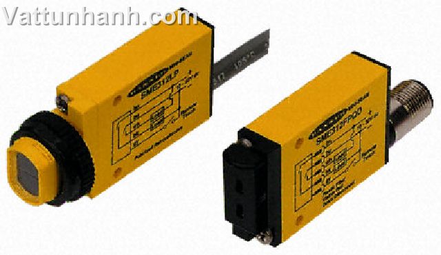 Switch, sensor, photo, convergent, min, 16mm, visible red, 10-30vdc, NPN/PNP, pre cabled, bracket