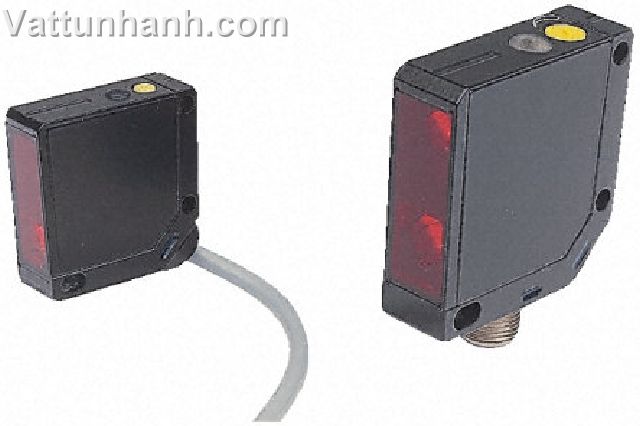 Switch, sensor, proximity, photoelectric, background suppression, diffuse, min, pre wired, PNP O/P
