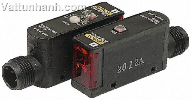 Switch, sensor, proximity, photoelectric, high performance, min, c/w connector, PNP O/P, diffuse sca