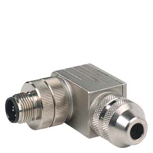 Siemens M12 PLUG PROFIBUS ANGLED 5-POLE