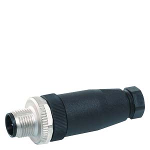 Siemens M12 CONNECTOR STRAIGHT SCREW CONNECTION