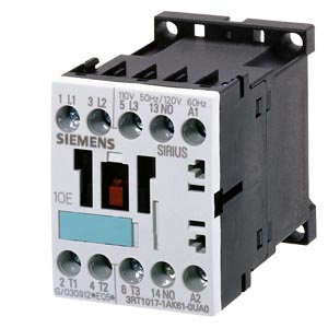 Siemens CONTACTOR AC-3 3 KW/400 V 1 NC AC