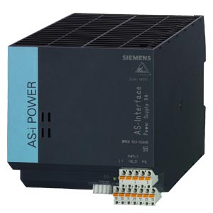 Siemens AS-INTERFACE POWER SUPPLY IP20; OUT: