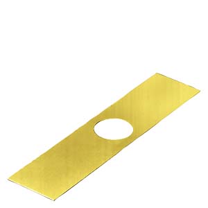 Siemens EMERGENCY STOP BACKING PLATE IN ENCLOSURE