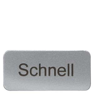 Siemens INSCRIPTION LABEL FOR GLUING ONTO LABEL