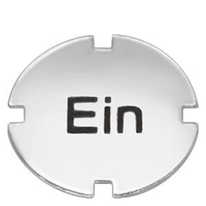 Siemens INSCRIPTION PLATE FOR PUSHBUTTON AND