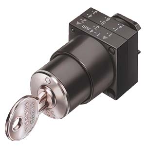 Siemens 22MM PLASTIC ROUND ACTUATOR: CES KEY-OPER.SWITCH