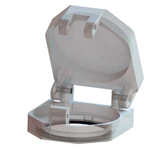 Siemens SEALABLE CAP FOR FLAT PUSHBUTTON METAL
