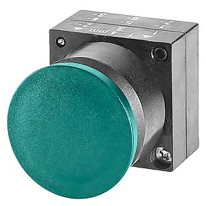 Siemens 22MM PLASTIC ROUND ACTUATOR: MUSHR.PUSHBUTTON