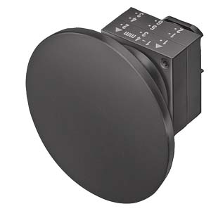 Siemens 22MM PLASTIC ROUND ACTUATOR: MUSHR.PUSHBUTTON