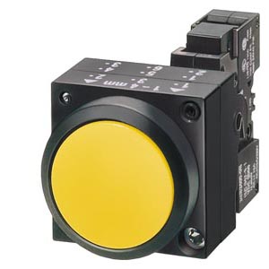 Siemens 22MM PLASTIC ROUND COMPLETE UNIT COMBINATION: