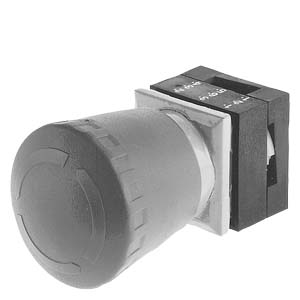 Siemens 26X26MM PLASTIC SQUARE ACTUATOR: EMERGEN.-STOP