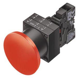 Siemens 22MM PLASTIC ROUND COMPLETE UNIT COMBINATION: