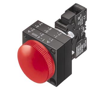Siemens COMPLETE UNIT ROUND INDICATOR LIGHT
