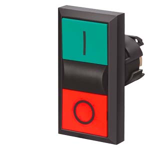 Siemens 22MM PLASTIC ROUND ACTUATOR: TWIN PUSHBUTTON
