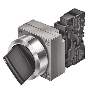 Siemens 22MM METAL ROUND COMPLETE UNIT COMBINATION: