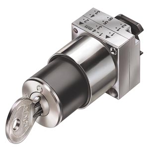 Siemens 22MM METAL ROUND ACTUATOR: BKS KEY-OPER.SWITCH
