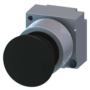 Siemens 22MM METAL ROUND ACTUATOR: MUSHR.PUSHBUTTON