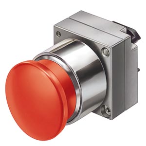 Siemens 22MM METAL ROUND ACTUATOR: MUSHR.PUSHBUTTON