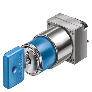 Siemens 22MM METAL ROUND ACTUATOR: OMR KEY-OPER.SWITCH