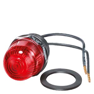 Siemens LED RED 24V DC DIAMETER 25MM FOR M20X1.5