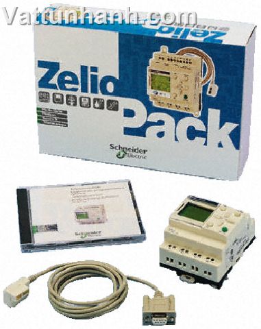 PLC,logic module,zelio,starter kit,20 i/o module,software,cable,24Vdc