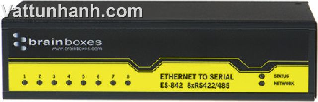 Ethernet To Serial Adapter 8 x RS422/485