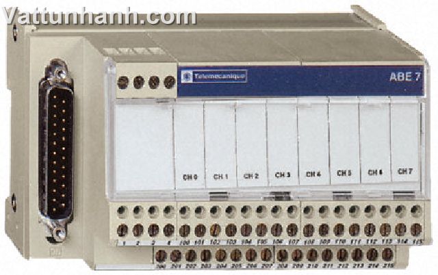 PLC, interface, analogue base, counter input, 0.25A, 24Vdc, 50way sub-D25, telefast 2, 8 channel, AB