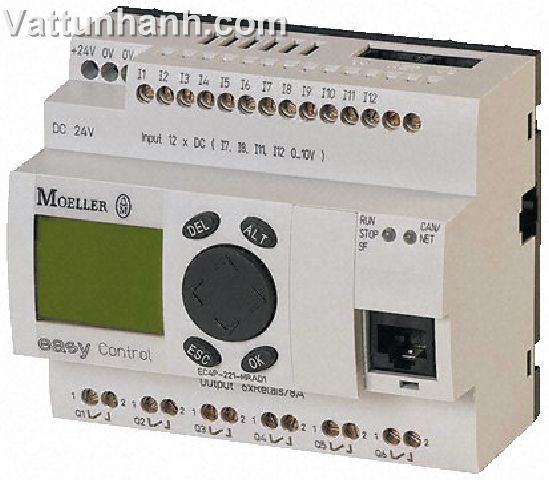 PLC, module, control, logic, 12input, 8output, transistor, 24Vdc, EC4P-221-MTXX1