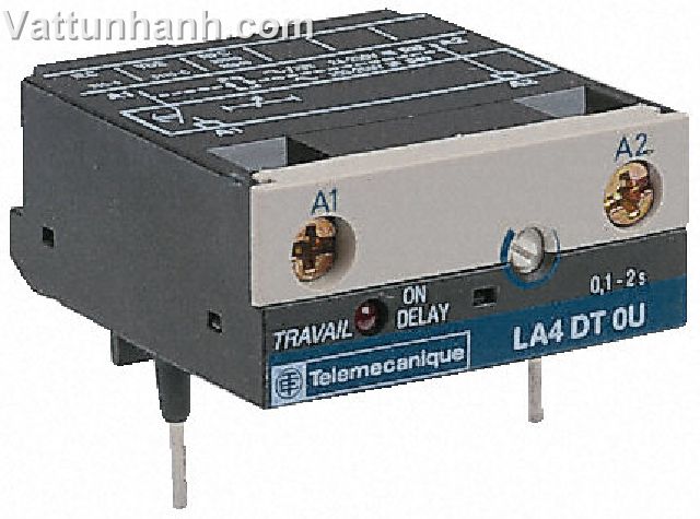 Contactor, timer, electronic, d2, On delay, 1.5-30secs